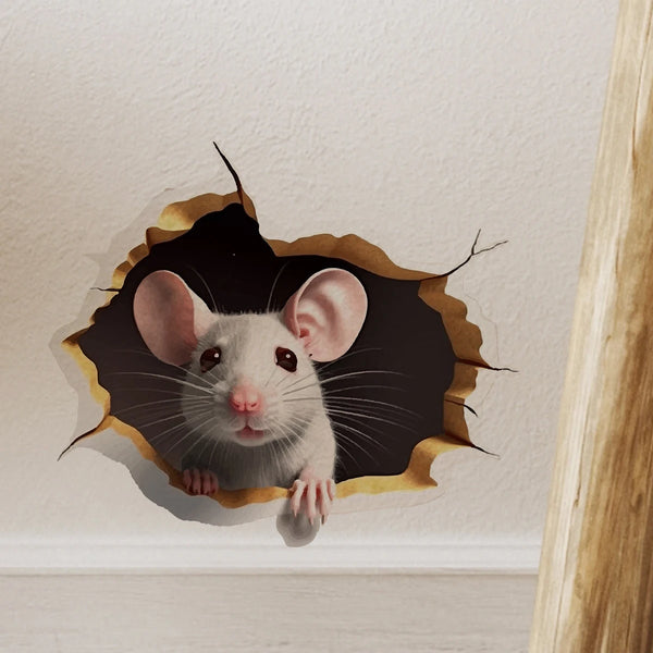Snugzii™ Charming Mouse Wall Sticker
